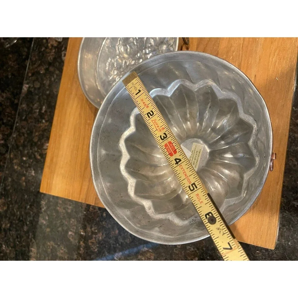 3 piece copper mold set up - kitchen handups